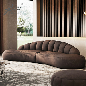 Sofá <span class=keywords><strong>de</strong></span> espuma comprimida <span class=keywords><strong>de</strong></span> <span class=keywords><strong>tres</strong></span> plazas Silla Envasado al vacío Soporte ergonómico para oficina en casa - Product Image 3