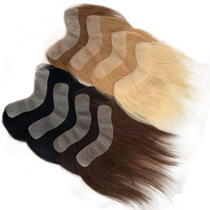 Prótesis Capilar de Cabello Humano <span class=keywords><strong>para</strong></span> <span class=keywords><strong>Mujer</strong></span>, Línea de Cabello Frontal <span class=keywords><strong>para</strong></span> Disimular la Calvicie, Peluca de Cabello Humano <span class=keywords><strong>para</strong></span> <span class=keywords><strong>Hombre</strong></span> - Product Image 6