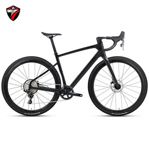 Bicicleta de <span class=keywords><strong>Carretera</strong></span> de 11 Velocidades, 25 Años de Experiencia, Gravel V1 APEX-11S, Fabricada en China, Precios Bajos, Twitter, Fibra de Carbono, Frenos de Disco Hidráulicos, <span class=keywords><strong>Ruedas</strong></span> de Aleación - Product Image 2