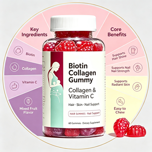 Gummies de soutien post-partum pour la perte de cheveux Baby Blues – Complexe de glutathion, collagène et vitamines pour la croissance des cheveux, la santé des ongles et <span class=keywords><strong>les</strong></span> antioxydants - Product Image 4