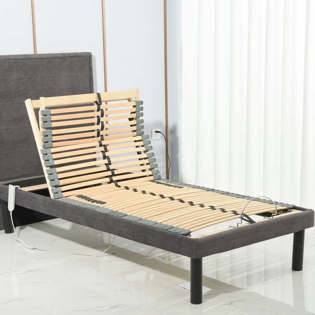 Adjustable Slat Bed Frame Electrical Adjustable Beds Base ( Comfort570)