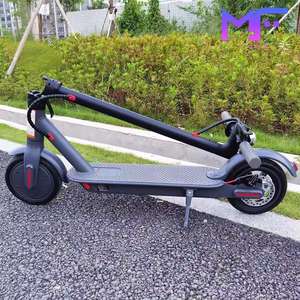 Trottinette électrique pliable en alliage d'aluminium 350W, deux roues, pour adultes, avec suspension intégrale, étanche, expédition depuis l'entrepôt américain - Product Image 1