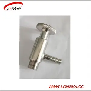 Örnek horoz vana SS316L sıhhi paslanmaz çelik 1/2 "dişli örnekleme vana - Product Image 4
