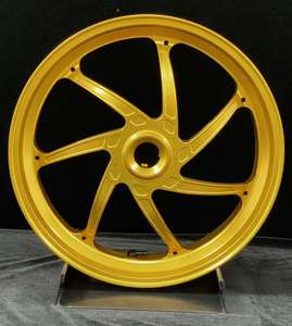 Ruedas de motocicleta forjadas de aleación de aluminio anodizado de Color personalizado de gama alta con certificación ISO 9001 para Ducati Hypermotard 950 Hacker - Product Image 5