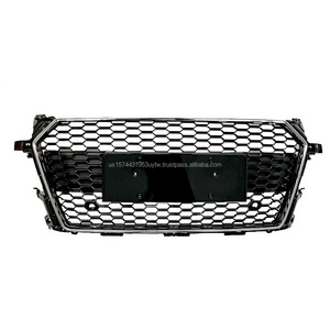 ตะแกรงกันชนหน้าโครเมียมตะแกรงตาข่ายรังผึ้งสำหรับ Audi TT MK3 FV 2015 2016 2017 2018 2019 - Product Image 1