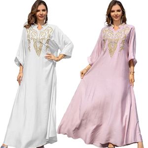 Djellaba Musulmana para <span class=keywords><strong>Mujer</strong></span>, Ropa Femenina de Turquía y Dubái, Vestido para <span class=keywords><strong>Mujer</strong></span> - Product Image 1