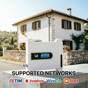 Amplificatore di Segnale Tri-Banda per Telefoni Cellulari 900 1800 2100MHz, Ripetitore 3G 4G LTE per Casa e Ufficio con <span class=keywords><strong>Copertura</strong></span> 300-500mq - Product Image 2