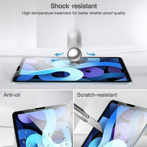 Protector de Pantalla de Vidrio Templado de 9.7/10.2/10.5/10.9/11 Pulgadas y Dureza 9H para iPad 7-10 Generación Pro 3 Air 1-5 - Product Image 6