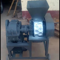 Prensa de bolas de briquetas de polvo Mineral Industrial, máquina de briquetas de pellets de carbón, máquina de prensado para escoria de carbón pulverizado de mineral