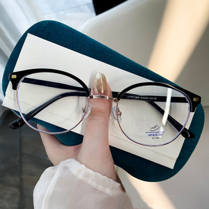 Conception à la mode <span class=keywords><strong>lunettes</strong></span> d'ordinateur cadre optique <span class=keywords><strong>lunettes</strong></span> à lentilles claires avec <span class=keywords><strong>lunettes</strong></span> de lecture <span class=keywords><strong>lunettes</strong></span> 2025 - Product Image 1