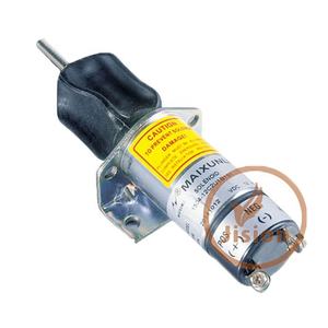 Válvula solenoide de corte de combustible para maquinaria de construcción, solenoide de parada 1504-12C2U1B1S1 - Product Image 1