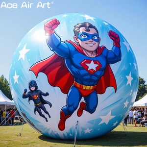Hombre murciélago inflable al aire libre y superhombre inflable para publicidad y actividades promocionales, globo de superhéroe inflable gigante - Product Image 4