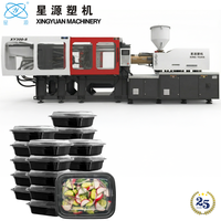 Máquina de Moldeo por Inyección de Pared Delgada de Alta Velocidad XY300-S 300T para la Fabricación de Recipientes de Plástico PP para Ensaladas, Loncheras Desechables y Contenedores de Alimentos