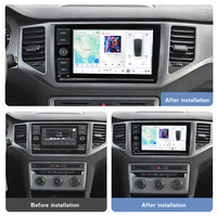 DUDU7 Reproductor multimedia de radio para coche, unidad principal para VW MQB Polo Plus, T‑Cross, Zoals, T‑Kruis y T‑Roc