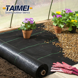 PP copertura del terreno tessuto tessuto paesaggio di plastica erba stuoia Anti Weedmat per azienda agricola - Product Image 1