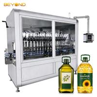 Machine de remplissage d'huile comestible 5L, ligne d'embouteillage d'huile de cuisson, remplisseur d'huile 5 litres