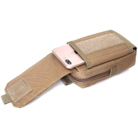 Pochette de téléphone portable EDC tactique Molle avec Logo personnalisé, sac de rangement utilitaire pour gadgets