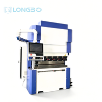 Presse plieuse CNC synchronisée entièrement automatique de 30 tonnes, 1250 mm, haute précision, pour le pliage de tôles en acier au carbone