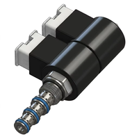 Vanne solénoïde industrielle ISV08-47A, 4 voies, 3 positions, tandem, à commande directe, à cartouche hydraulique