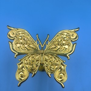 Clip para Cortina con Diseño de Mariposa Dorada, Accesorio de Hardware Personalizado Antioxidante, Diseño Tradicional - Product Image 1