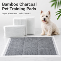 Tapis d'entraînement pour animaux de compagnie en charbon actif, super absorbants, jetables, pour chien, contrôle des odeurs, marque privée OEM