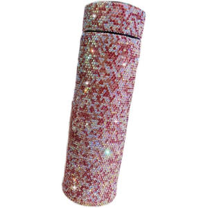 Di lusso 500ml 17oz diamante isolato a doppia parete in acciaio inox vuoto <span class=keywords><strong>Thermos</strong></span> materiale 304 tazza <span class=keywords><strong>da</strong></span> <span class=keywords><strong>viaggio</strong></span> <span class=keywords><strong>per</strong></span> caffè acqua congelata - Product Image 5