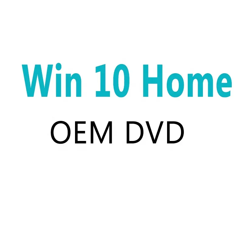 מקורי Win 10 ביתי OEM DVD חבילה מלאה Win 10 DVD 100% הפעלה מקוונת Win 10 ביתי DVD משלוח מהיר