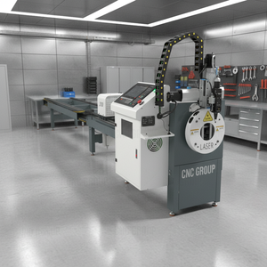 Simple Mini Digital Automatic Fiber Laser Tube Cutting <b>Machine</b> for Stainless Steel Aluminum Copper Tubes - Product Image 1