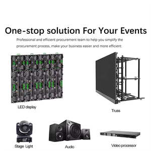 Écran vidéo géant pour concert en plein air, haute résolution, <span class=keywords><strong>étanche</strong></span>, panneau LED 500*1000mm, installation facile, <span class=keywords><strong>affichage</strong></span> LED HD personnalisé - Product Image 3