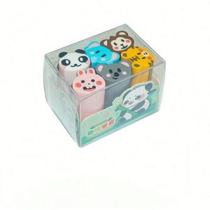 Nuevo Producto 2024, Borradores de Goma con Logotipo Personalizado a Buen Precio, Juego de Borradores de Lápiz con Dibujos Animados para Niños Escolares, Regalo, Sin Reseñas Aún - Product Image 4
