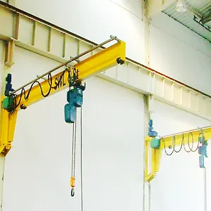 Xây dựng đầy đủ cantilever i-beam JIB cần cẩu Hướng dẫn sử dụng slewing JIB Crane