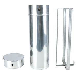 <strong>Biological</strong> Experiment Reusable Stainless Steel Petri Dish Container for Disinfection Sterilization Container - Product Image 3