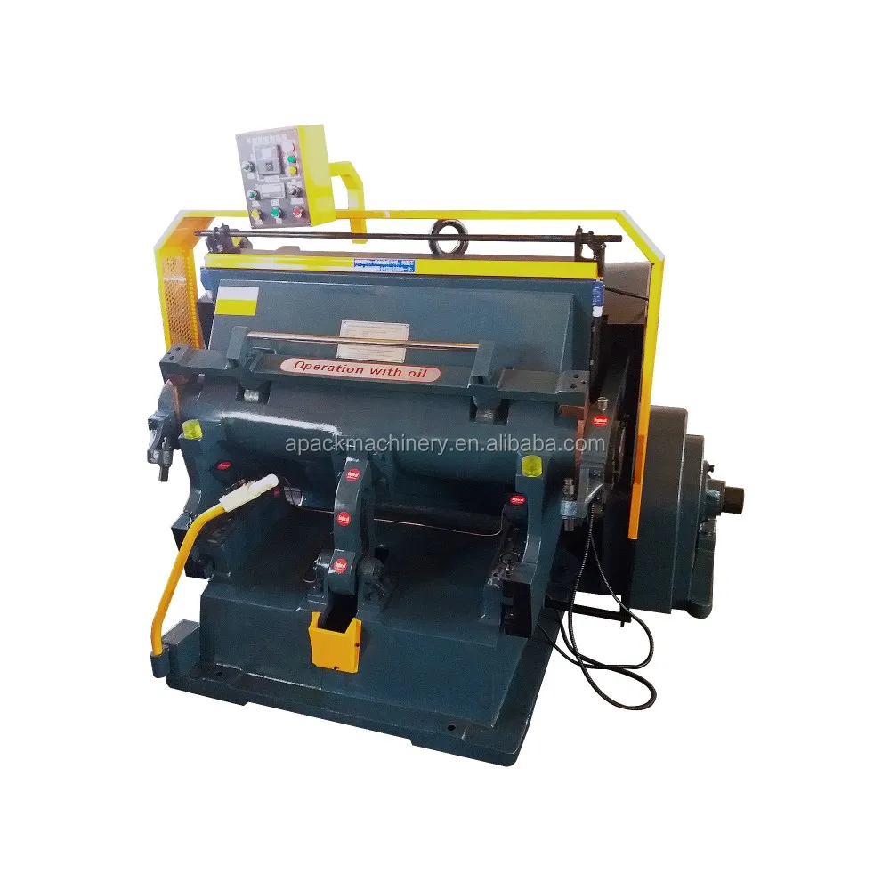 High Quality Manuel Paper Box Corrugated Cardboard Carton Semi Automatic Easy Cut Creasing Die-Cutting Machine/Packaging Machine