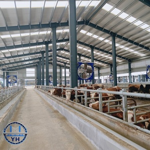 Bâtiment d'élevage en structure acier préfabriquée à faible entretien, antirouille, avec une durabilité supérieure - Product Image 3