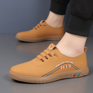 รองเท้าลำลองผู้ชายดิโบว์สีน้ำตาลแบบสวม พื้นนุ่ม สวมใส่สบาย เหมาะสำหรับใส่ทุกวัน - Product Image 4