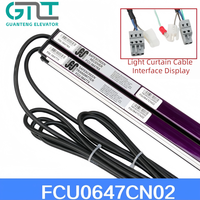 Rideau lumineux d'ascenseur Hitachi FCU0647CN01 FCU0647CN02 0647RX/TX Capteur de sécurité de porte pour pièces de rechange d'ascenseur HGP MCA