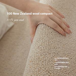 <span class=keywords><strong>Tappeto</strong></span> di lana 100% di nuova zelanda per soggiorno camera da letto semplice casa <span class=keywords><strong>Color</strong></span> <span class=keywords><strong>crema</strong></span> puro divano divano cuscino stile antico ragazzi - Product Image 3