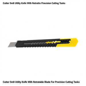 Cutter Sm9 Utility Knife With Retractable Blade For Precision Cutting Tasks - Product Image 2