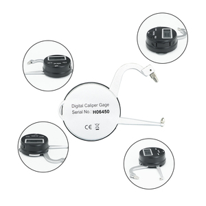Jauge d'épaisseur extérieure numérique 0-25mm 0.01mm <span class=keywords><strong>mesure</strong></span> de l'étrier pour l'épaisseur du <span class=keywords><strong>tube</strong></span>/de la plaque d'<span class=keywords><strong>acier</strong></span>/de la lentille - Product Image 4