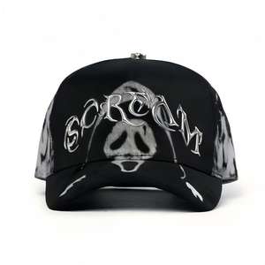 En stock Casquettes Casquette de baseball <span class=keywords><strong>Junior</strong></span> H brodée 5 panneaux en daim Casquettes <span class=keywords><strong>Junior</strong></span> H Original El Mago - Product Image 4