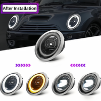2001-2007 Mini Cooper R50 R53 R52 Phare de voiture 6000k Température de couleur avec feux de route et feux de croisement