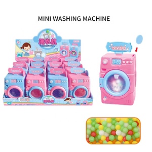 Nouvelle conception de jouets électroménagers de simulation pour enfants, <span class=keywords><strong>mini</strong></span> <span class=keywords><strong>lave</strong></span>-<span class=keywords><strong>linge</strong></span> à cylindre à pièces avec des bonbons - Product Image 2
