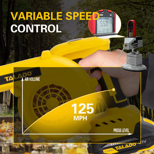 Nuevo Soplador <span class=keywords><strong>de</strong></span> Hojas Inalámbrico <span class=keywords><strong>de</strong></span> 21V y 400W <span class=keywords><strong>de</strong></span> Alta Velocidad para Limpieza <span class=keywords><strong>de</strong></span> Jardín y Patio con Diseño Ligero - Product Image 6