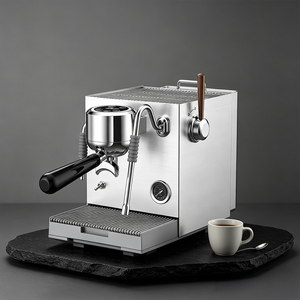 Machine à café expresso semi-automatique EM3801 19 bars avec pompe haute pression et mousseur à lait pour café et mousse de lait - Product Image 5