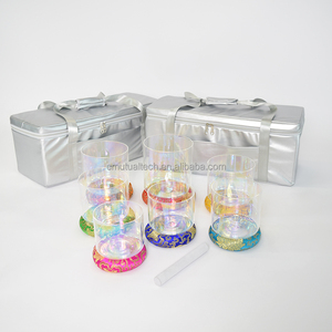 Ensemble de bols chantants en cristal Chakra <span class=keywords><strong>7</strong></span> pièces 432Hz, bol chantant en cristal, instrument de méditation, guérison sonore, yoga - Product Image 2