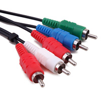 Pour Playstation 2 3 câble composant 1.8m 6FT HDTV AV câble Audio vidéo cordon pour PS2 PS3