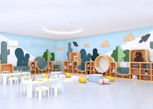 <span class=keywords><strong>Bibliothèque</strong></span> d'arbre créative dans la <span class=keywords><strong>bibliothèque</strong></span> d'école maternelle <span class=keywords><strong>Bibliothèque</strong></span> de livres d'images pour enfants Armoire d'affichage de <span class=keywords><strong>bibliothèque</strong></span> d'éducation précoce - Product Image 6