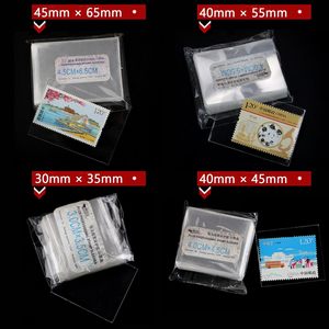 OPP Stamp Protection <b>Bags</b> 8 Models, Each 100 Pcs, Toal 800 Pcs, Clear Philatelic Storage and Stamp Collecting Supplies - Product Image 4