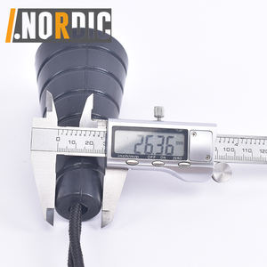 Impugnature in gomma per braccio di ferro, allenamento per appendere, manopola a forma di cono in materiale Premium - Product Image 3