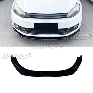 For Golf 6 MK6 Standard Normal Version Car Front Bumper Lip <b>Splitter</b> For VW Golf 6 2008-2012 Guard Protector Car Accessories - Product Image 1
